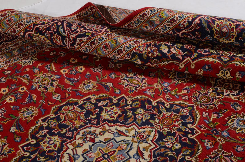 Tappeto Persero - Keshan - 359 x 242 cm - rosso