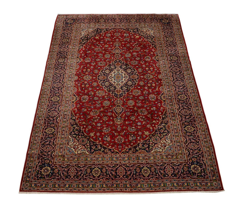 Tappeto Persero - Keshan - 359 x 242 cm - rosso