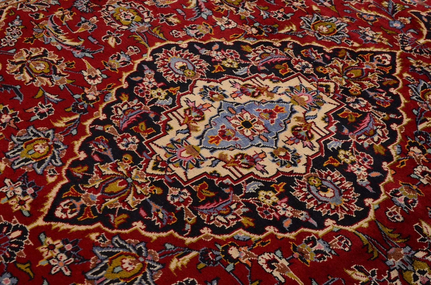 Tappeto Persero - Keshan - 342 x 251 cm - rosso