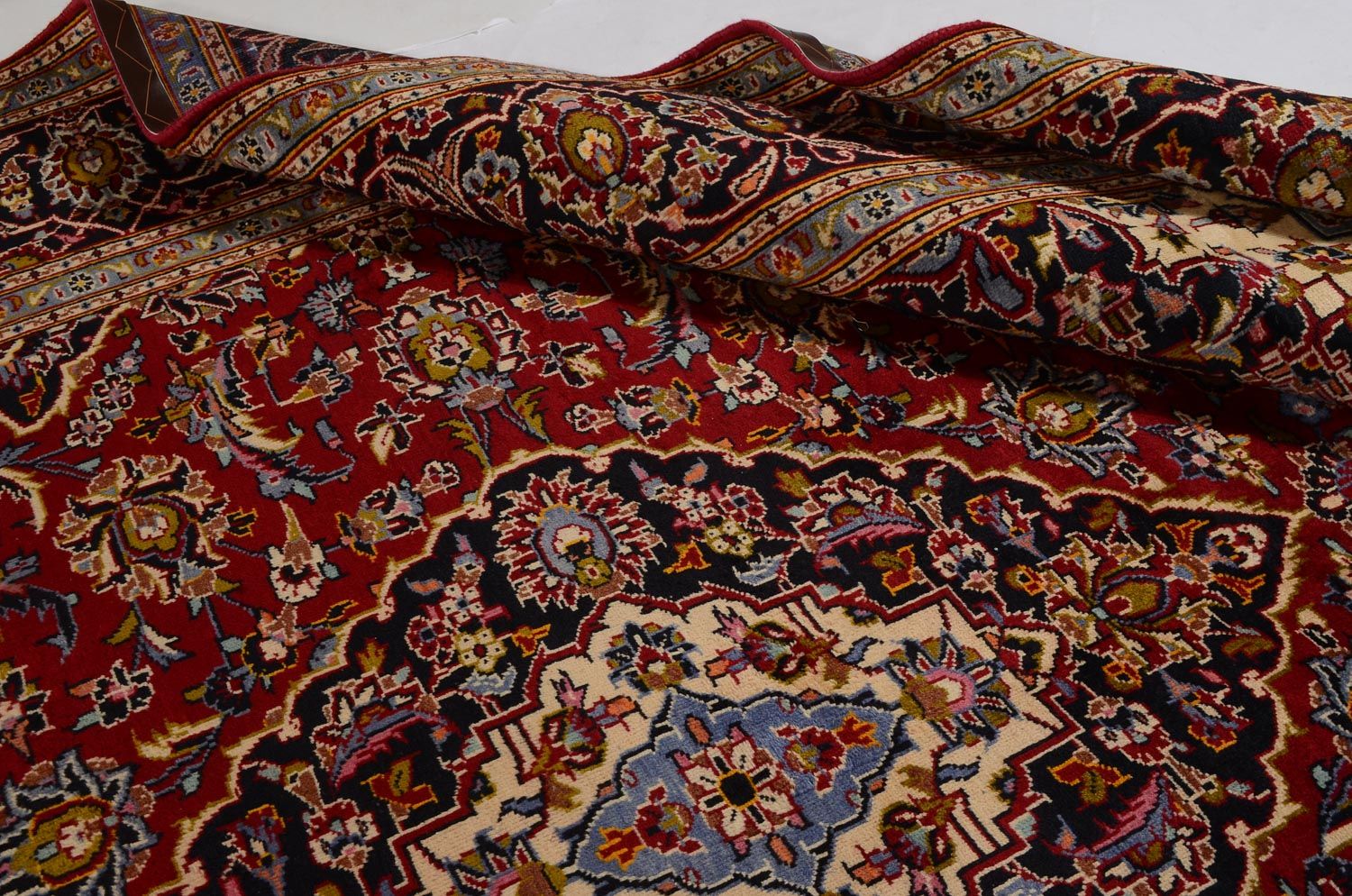 Tappeto Persero - Keshan - 342 x 251 cm - rosso