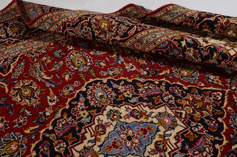 Tappeto Persero - Keshan - 342 x 251 cm - rosso