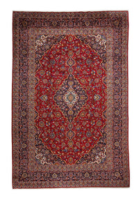 Tappeto Persero - Keshan - 378 x 253 cm - rosso