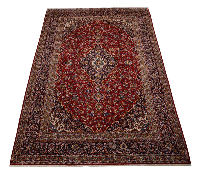 Tappeto Persero - Keshan - 378 x 253 cm - rosso