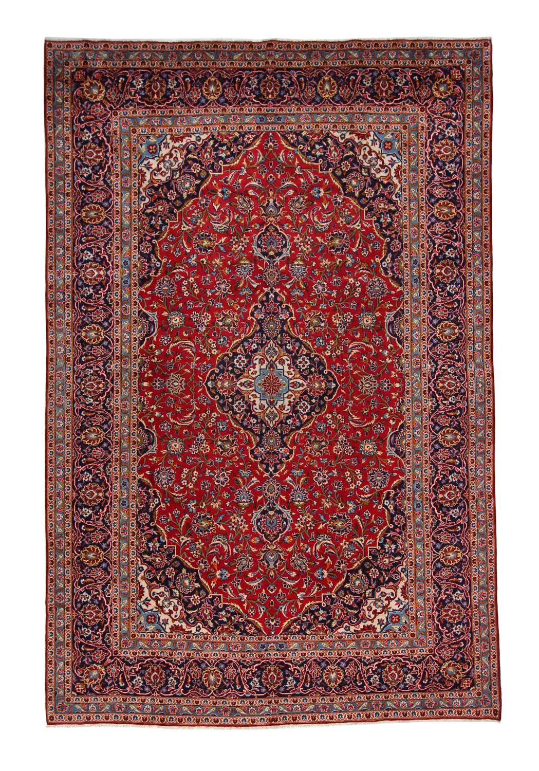 Tappeto Persero - Keshan - 380 x 254 cm - rosso