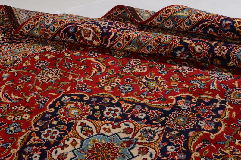 Tappeto Persero - Keshan - 380 x 254 cm - rosso