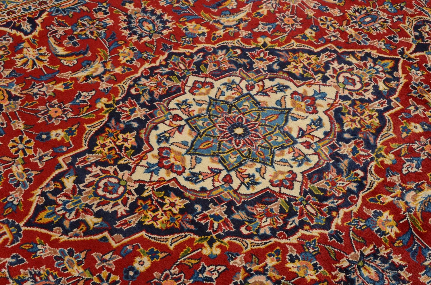 Tappeto Persero - Keshan - 350 x 240 cm - rosso