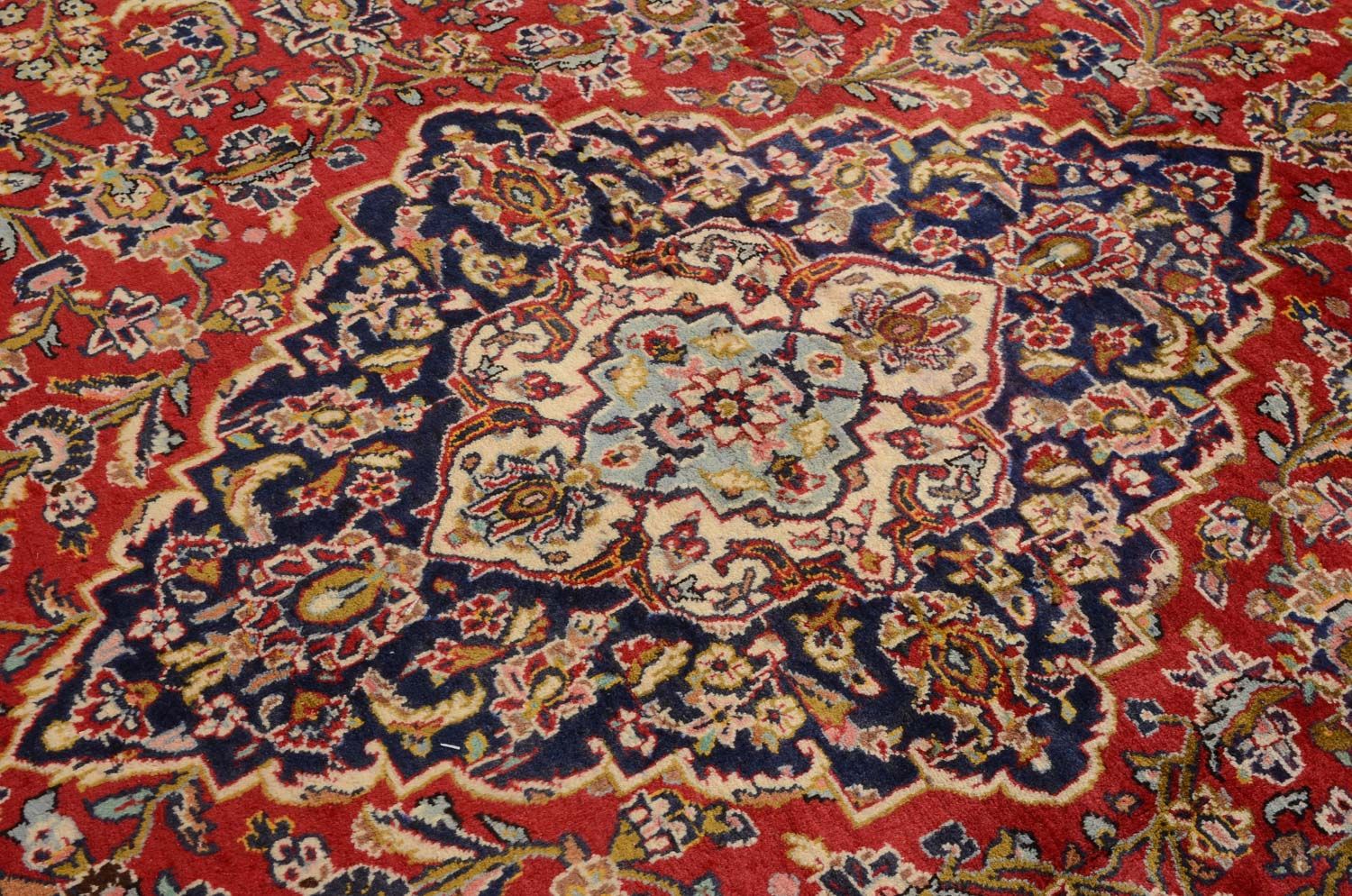 Tappeto Persero - Keshan - 374 x 251 cm - rosso
