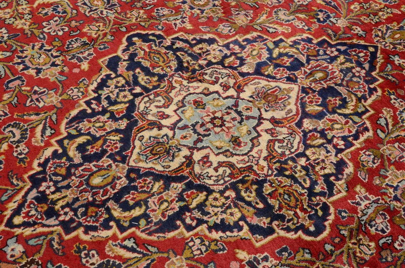 Tappeto Persero - Keshan - 374 x 251 cm - rosso