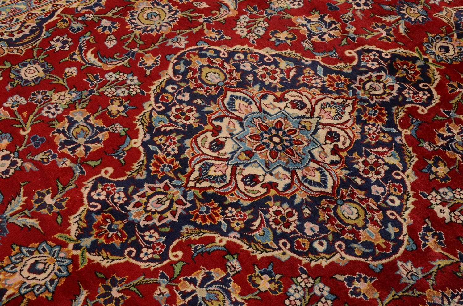 Tappeto Persero - Keshan - 349 x 239 cm - rosso