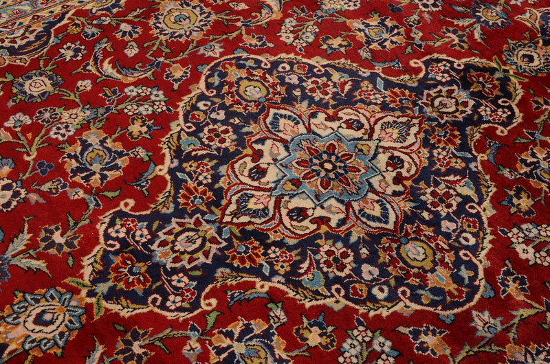 Tappeto Persero - Keshan - 349 x 239 cm - rosso
