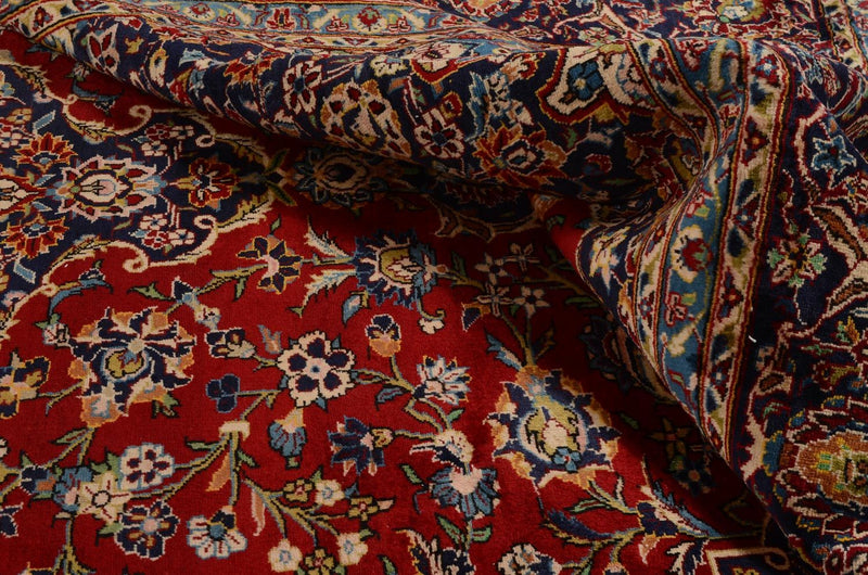 Tappeto Persero - Keshan - 349 x 239 cm - rosso