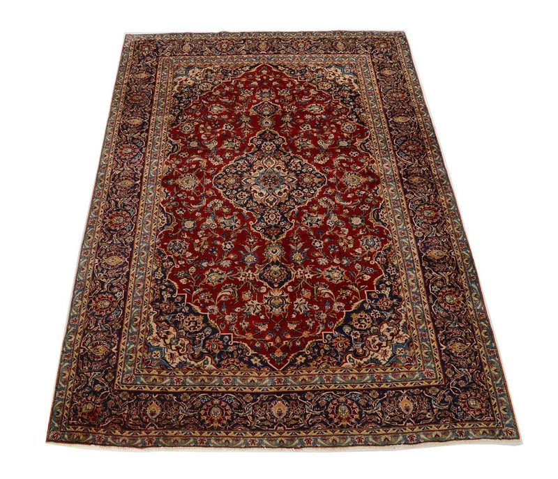 Tappeto Persero - Keshan - 349 x 239 cm - rosso