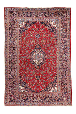 Tappeto Persero - Keshan - 349 x 239 cm - rosso