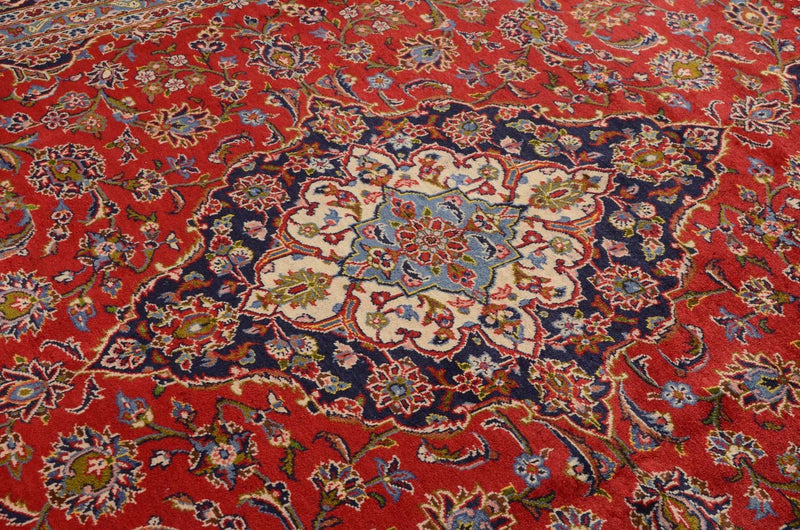Tappeto Persero - Keshan - 349 x 239 cm - rosso