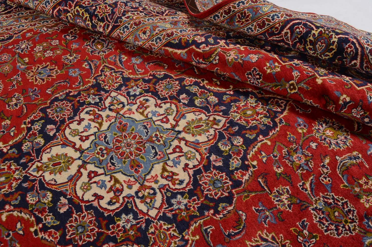 Tappeto Persero - Keshan - 349 x 239 cm - rosso