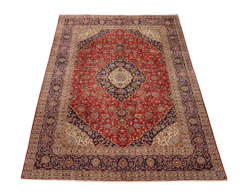 Tappeto Persero - Keshan - 345 x 254 cm - rosso