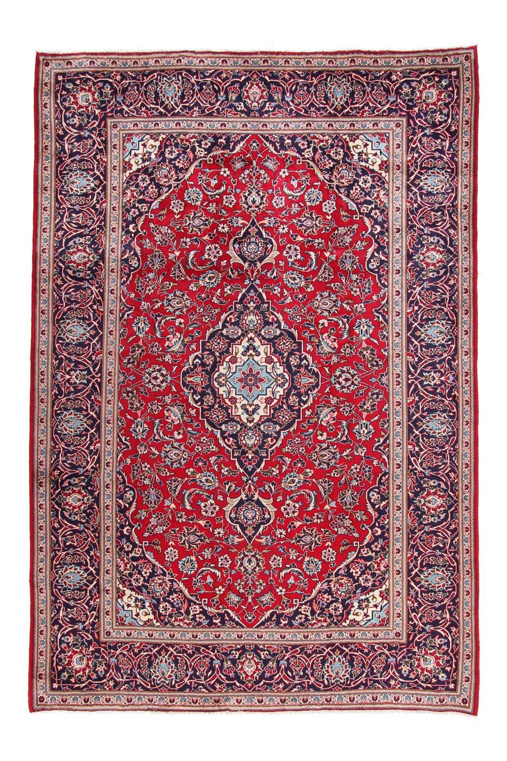 Tappeto Persero - Keshan - 351 x 239 cm - rosso
