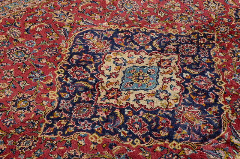 Tappeto Persero - Keshan - 344 x 243 cm - rosso