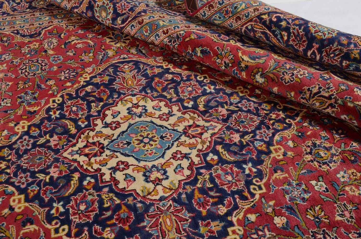Tappeto Persero - Keshan - 344 x 243 cm - rosso