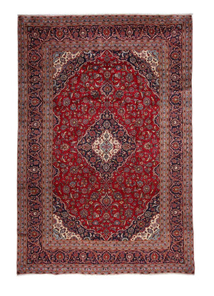 Tappeto Persero - Keshan - 363 x 247 cm - rosso