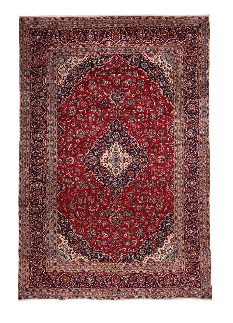 Tappeto Persero - Keshan - 363 x 247 cm - rosso