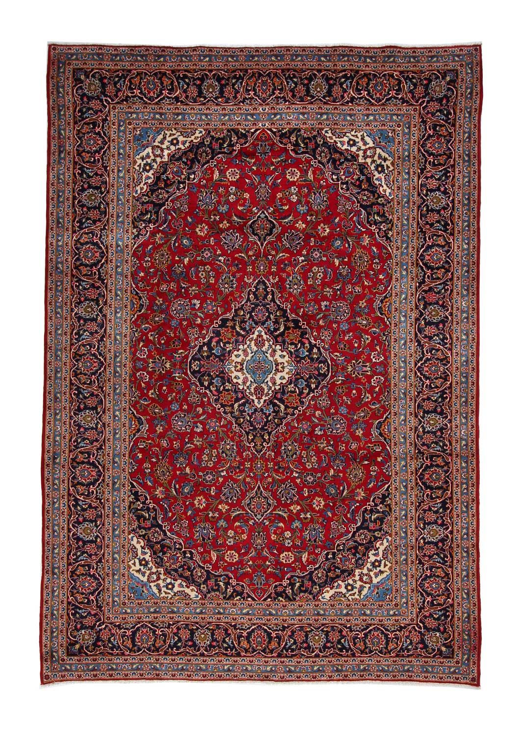 Tappeto Persero - Keshan - 365 x 253 cm - rosso