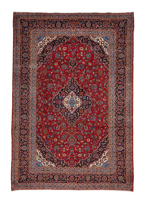 Tappeto Persero - Keshan - 365 x 253 cm - rosso