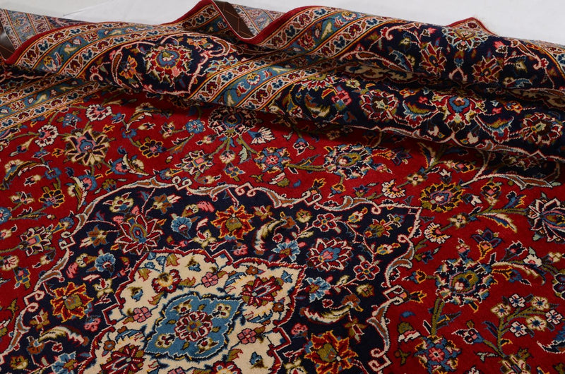 Tappeto Persero - Keshan - 365 x 253 cm - rosso