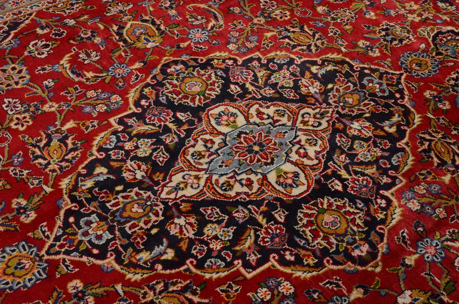 Tappeto Persero - Keshan - 342 x 246 cm - rosso