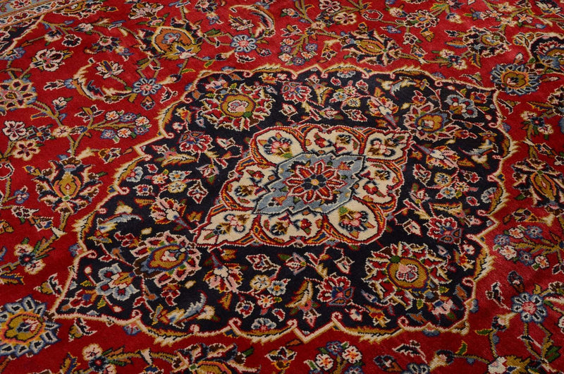 Tappeto Persero - Keshan - 342 x 246 cm - rosso