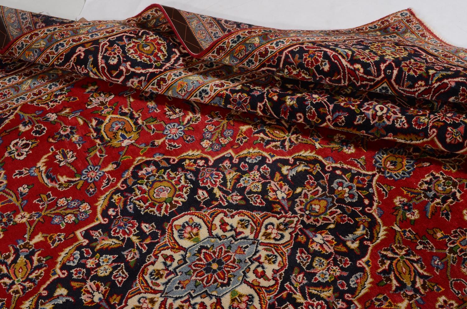 Tappeto Persero - Keshan - 342 x 246 cm - rosso