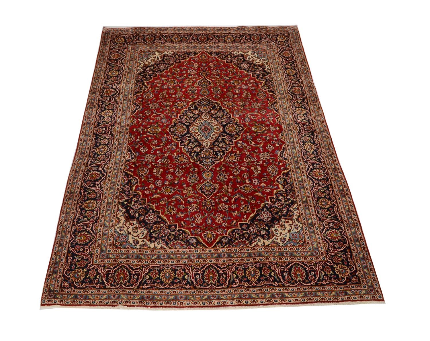 Tappeto Persero - Keshan - 342 x 246 cm - rosso