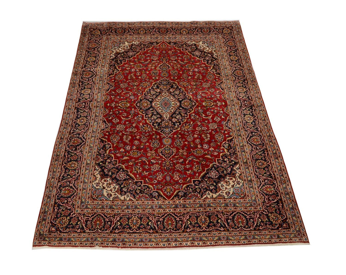 Tappeto Persero - Keshan - 342 x 246 cm - rosso