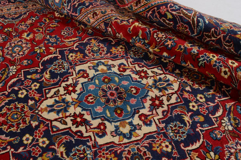 Tappeto Persero - Keshan - 328 x 237 cm - rosso