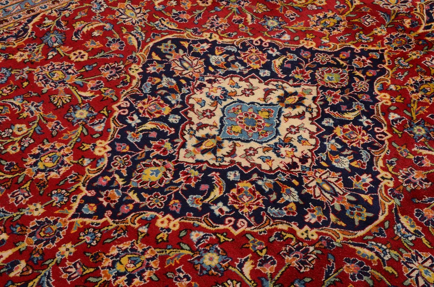 Tappeto Persero - Keshan - 358 x 246 cm - rosso