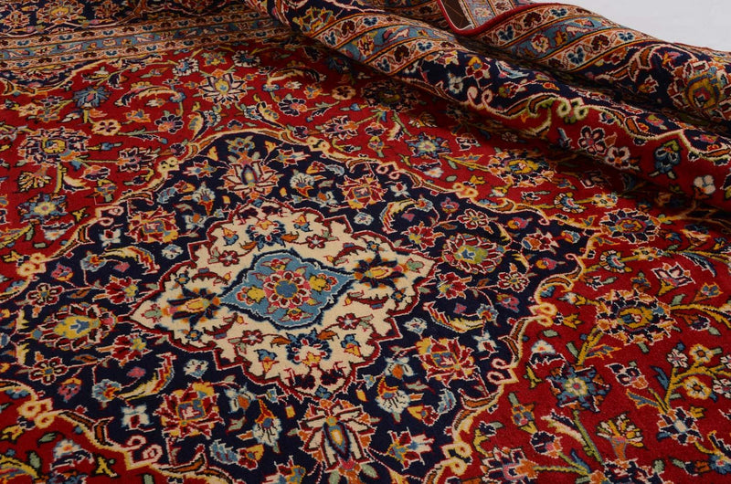Tappeto Persero - Keshan - 358 x 246 cm - rosso