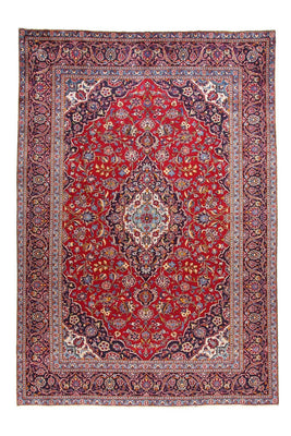 Tappeto Persero - Keshan - 332 x 231 cm - rosso