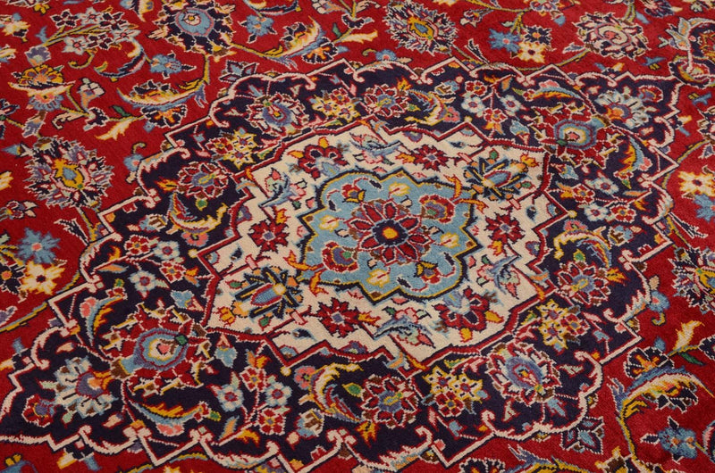 Tappeto Persero - Keshan - 332 x 231 cm - rosso
