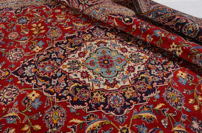 Tappeto Persero - Keshan - 332 x 231 cm - rosso