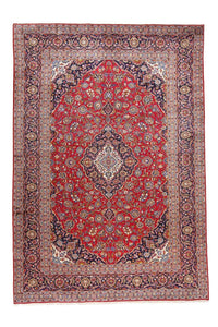 Tappeto Persero - Keshan - 349 x 246 cm - rosso