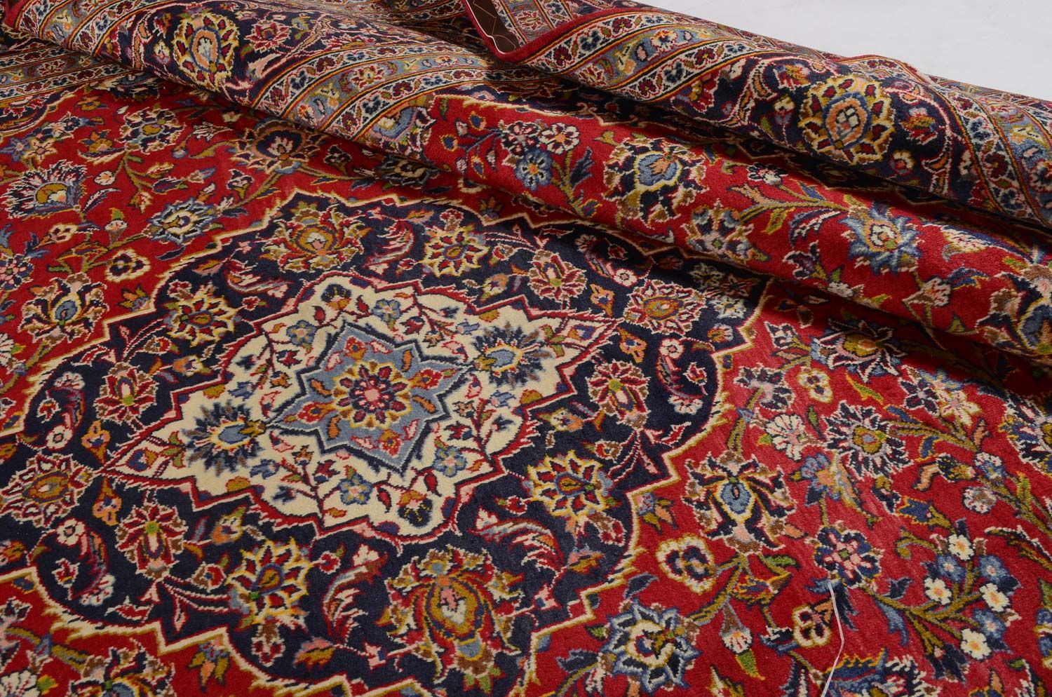 Tappeto Persero - Keshan - 349 x 246 cm - rosso