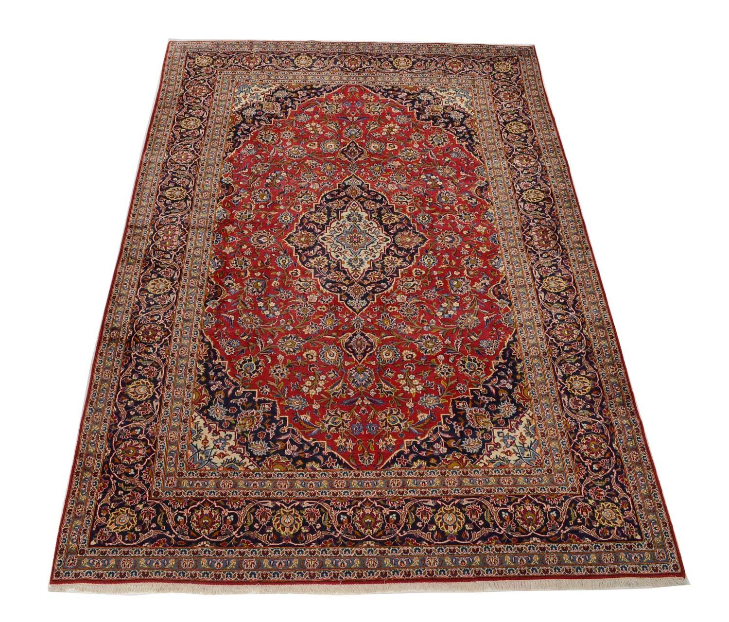 Tappeto Persero - Keshan - 349 x 246 cm - rosso