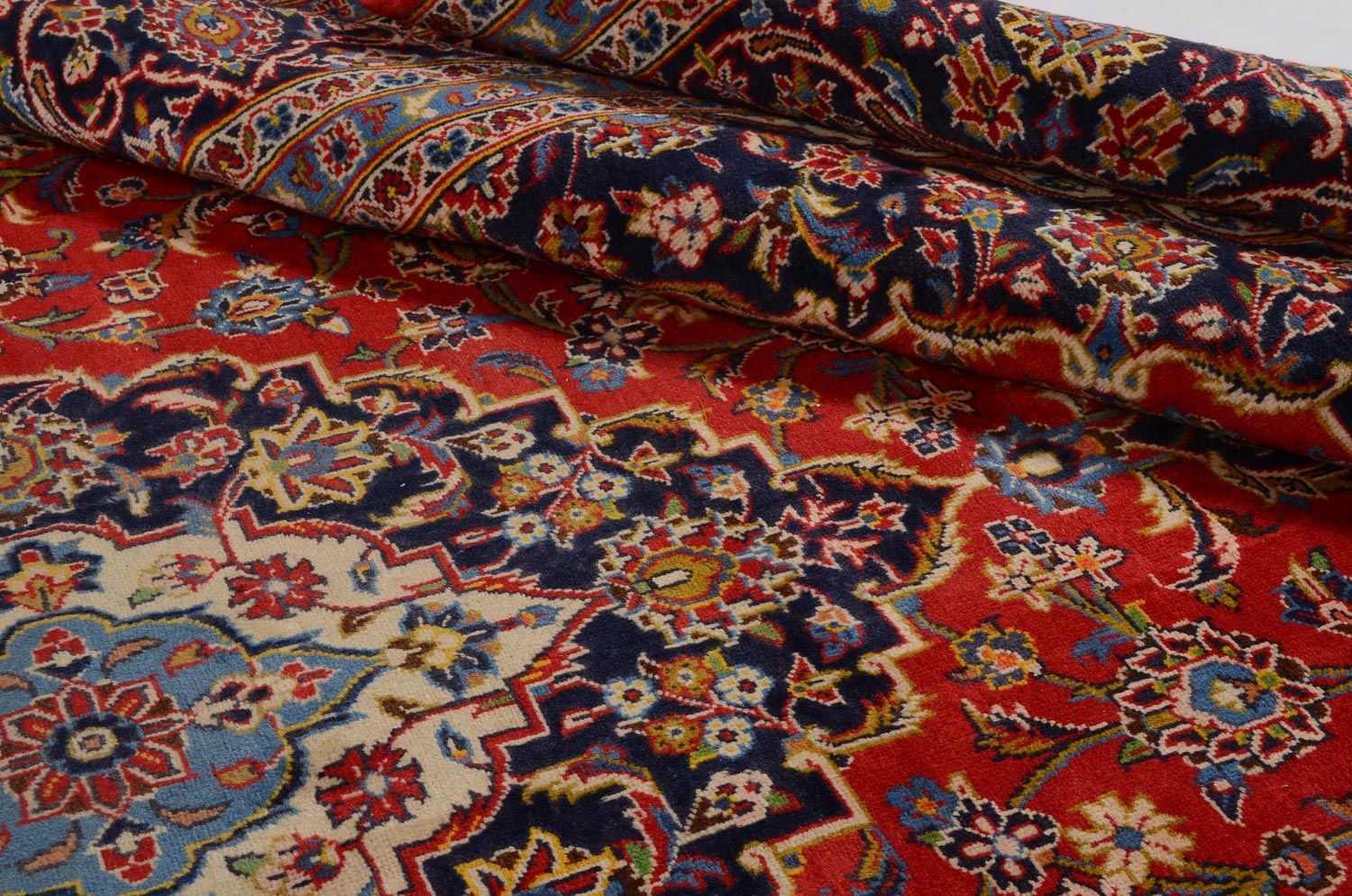 Tappeto Persero - Keshan - 350 x 242 cm - rosso