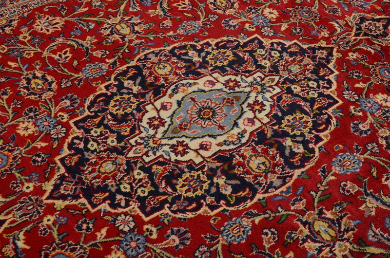 Tappeto Persero - Keshan - 336 x 241 cm - rosso