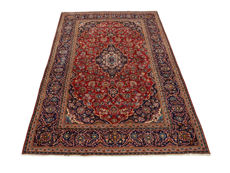Tappeto Persero - Keshan - 305 x 198 cm - rosso