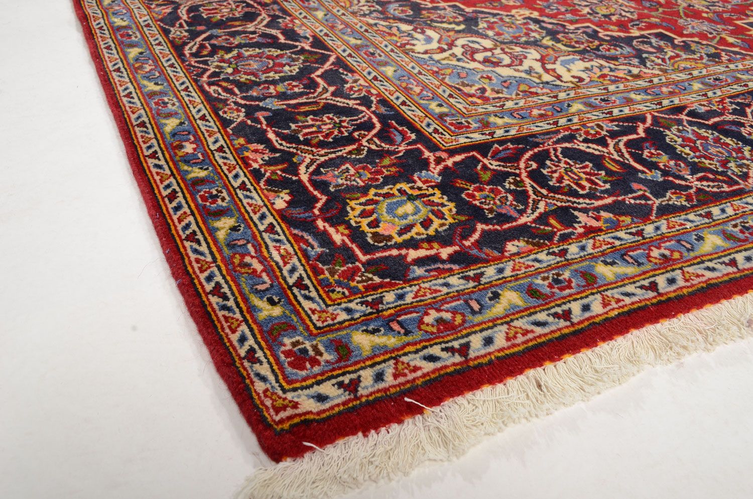 Tappeto Persero - Keshan - 305 x 202 cm - rosso