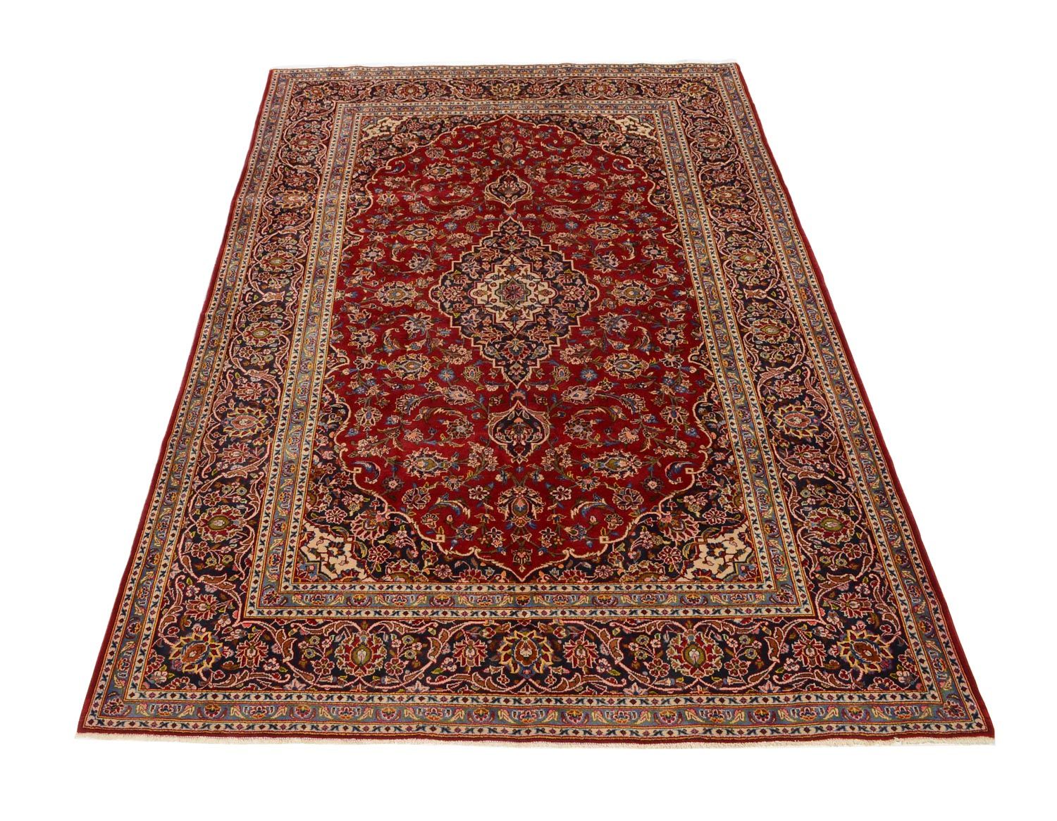 Tappeto Persero - Keshan - 300 x 199 cm - rosso