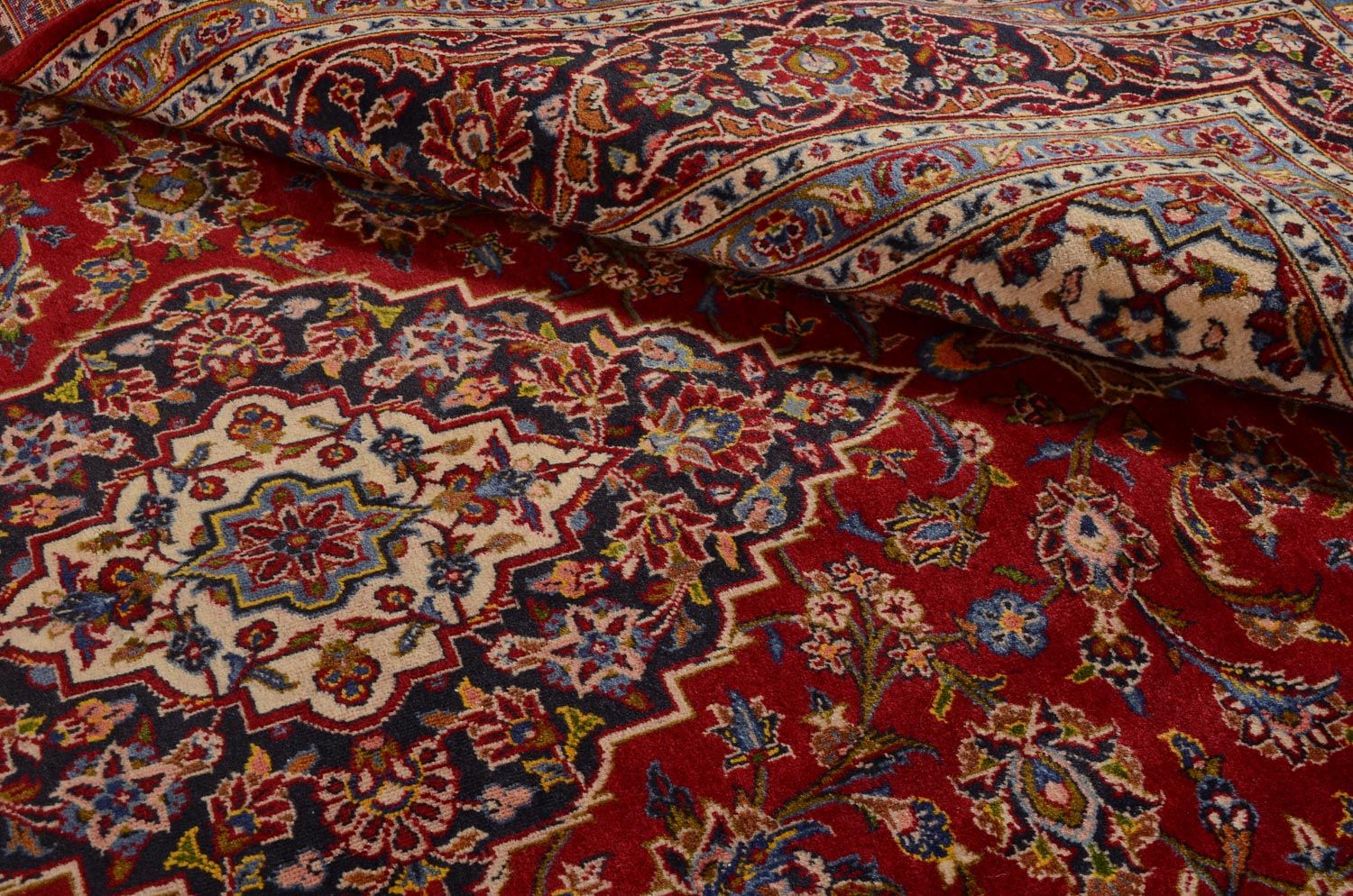 Tappeto Persero - Keshan - 300 x 199 cm - rosso