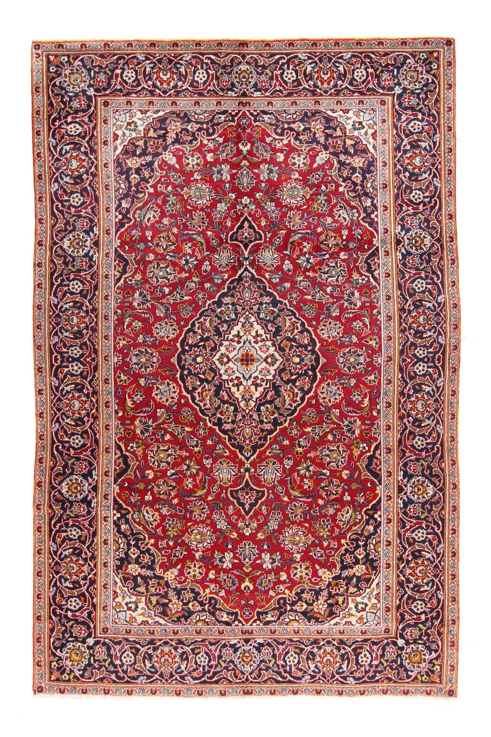 Tappeto Persero - Keshan - 299 x 194 cm - rosso