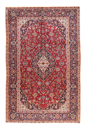 Tappeto Persero - Keshan - 299 x 194 cm - rosso